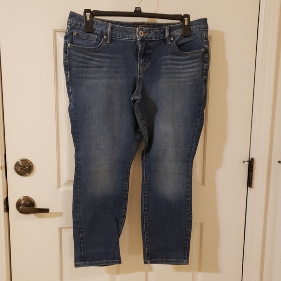 torrid Denim - Torrid cropped skinny jeans size 16